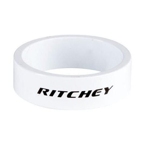 Ritchey serwis podkładka do sterów 10mm biała 1 szt aluminum